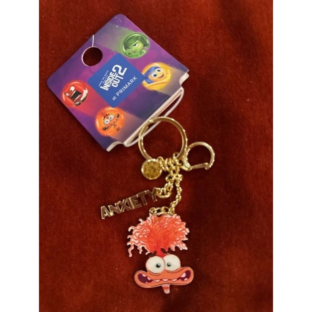 Inside Out 2 at Primark Keychain NWT